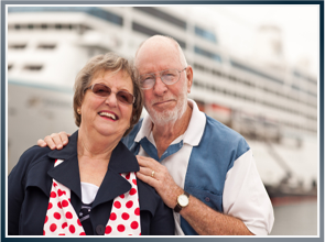 Photo of a people infront of a ship